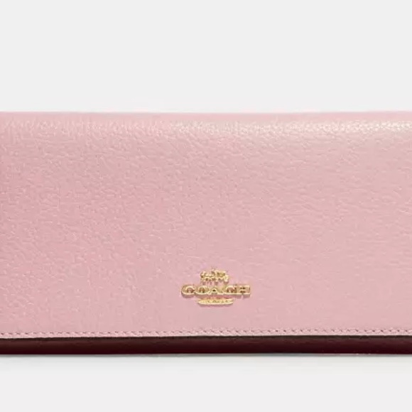 Coach Slim Trifold Wallet - Picture 1 of 9
